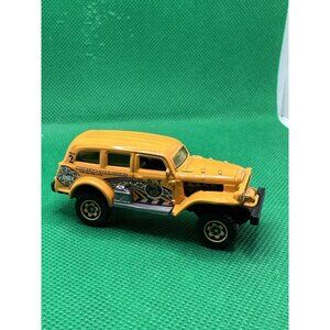 Matchbox 60th Anniversary MB783 Jungle Crawler Yellow 1:64 Loose Yellow Rims